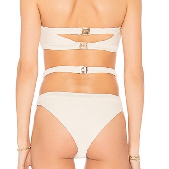 Kopper & Zink Bikini Swim Strapless Rib Top - Picture 2 of 5